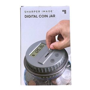Sharper Image Digital Coin Jar